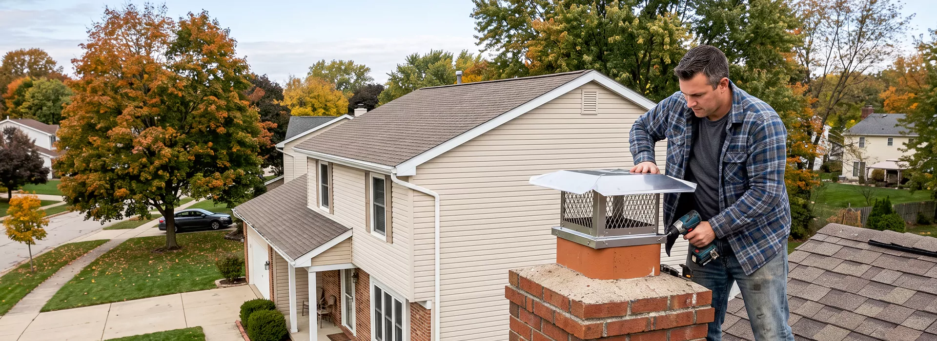 Chimney Cover Installation Middletown, NJ