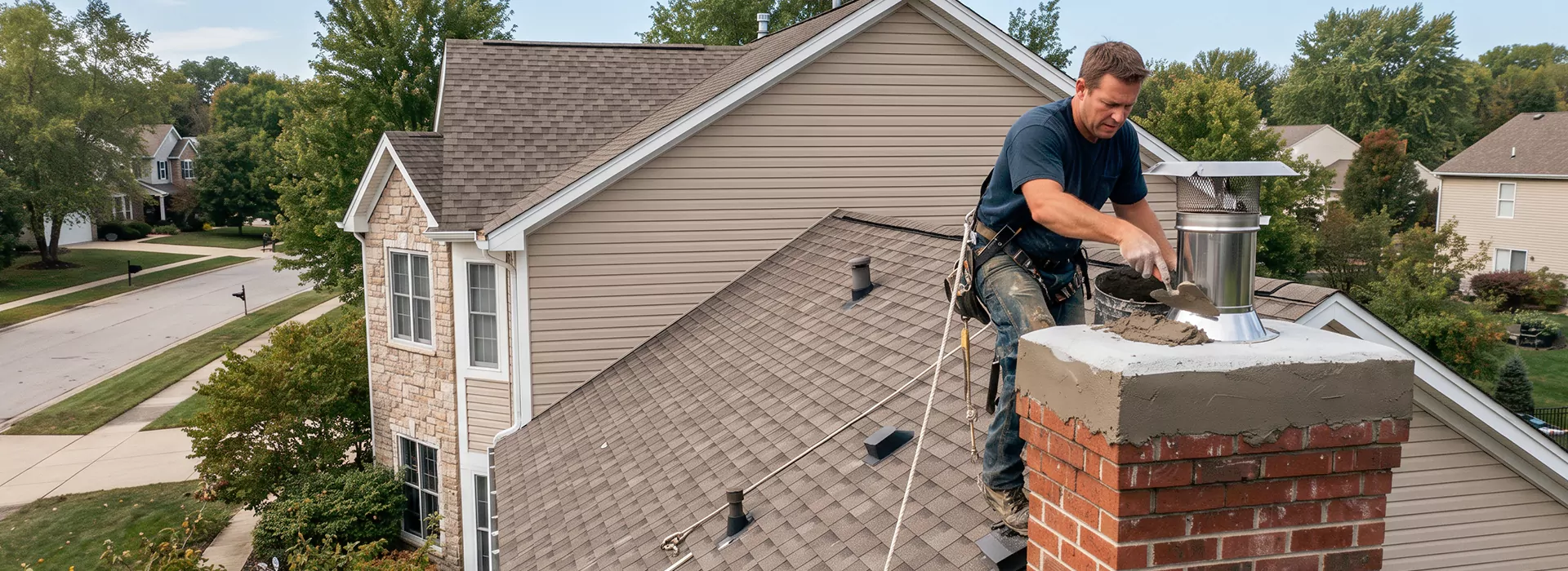 Chimney Crown Installation Middletown, NJ