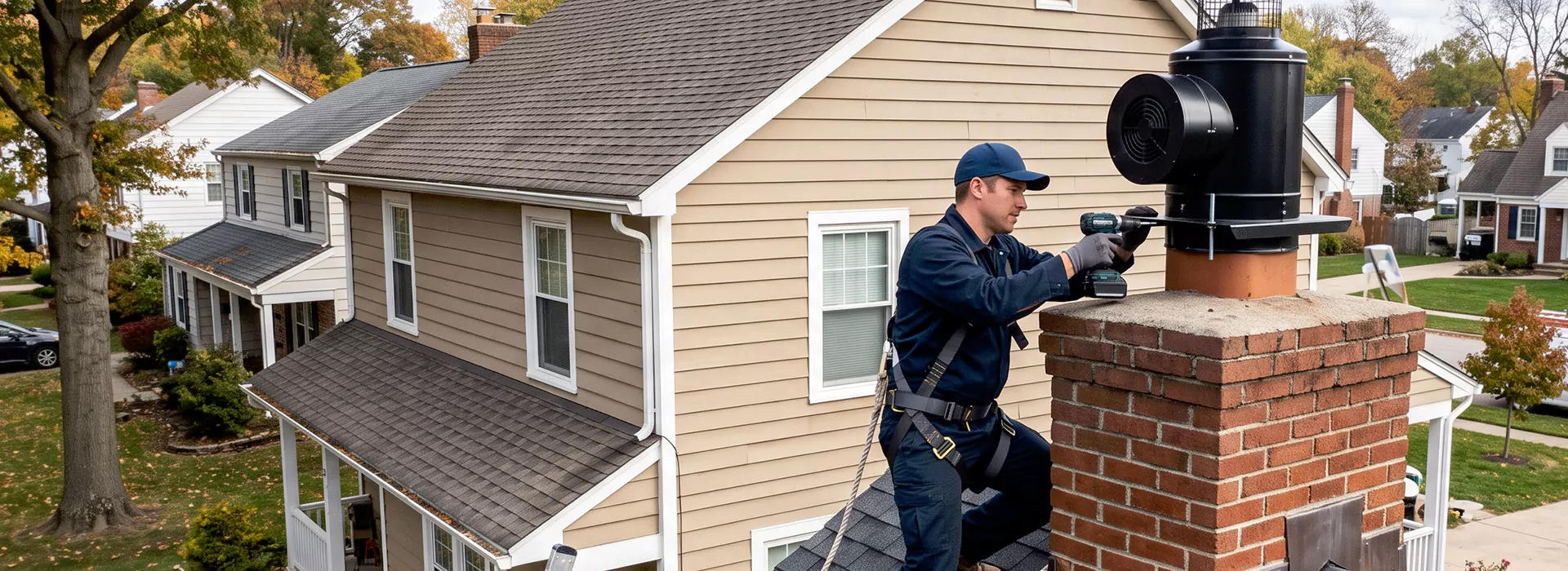 Chimney Fan Installation in Middletown, NJ