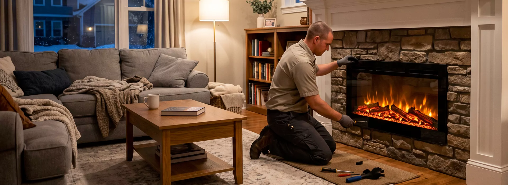 Electric Fireplace Installation Middletown in Middletown