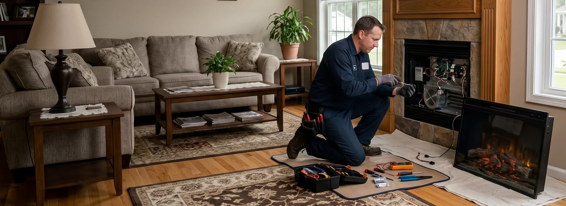 Electric Fireplace Repair in Middletown, NJ