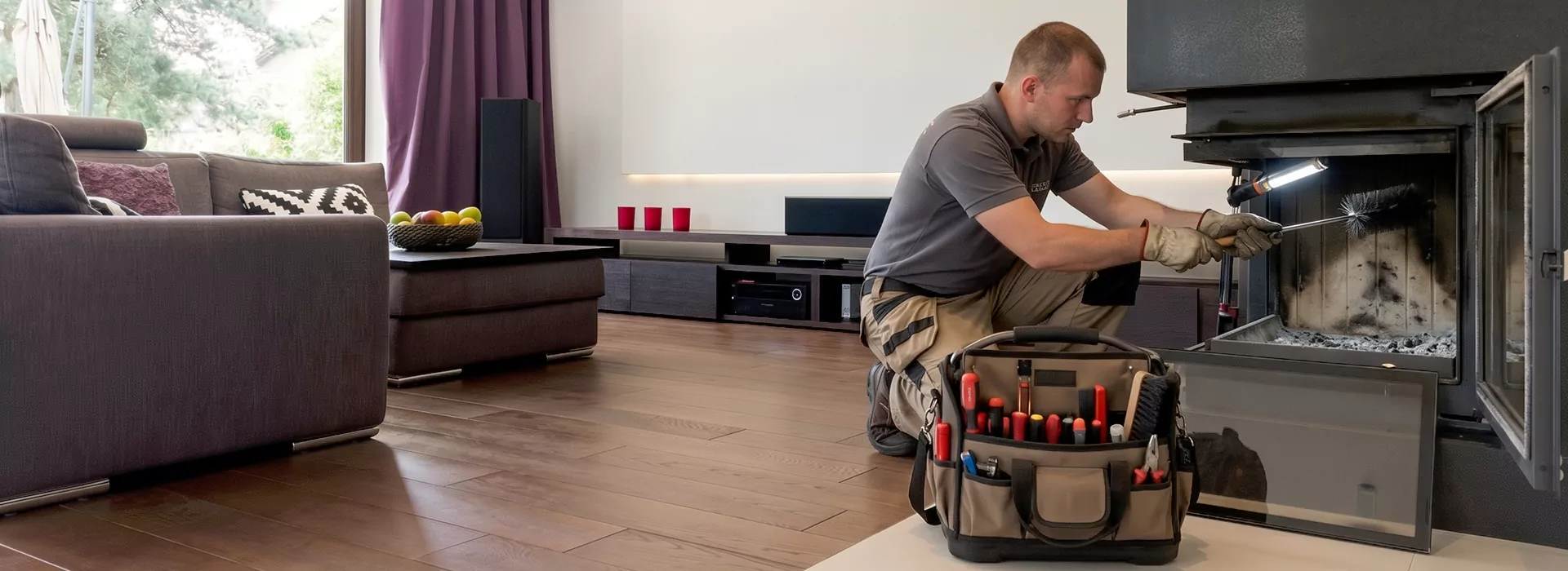 Fireplace Restoration in Middletown