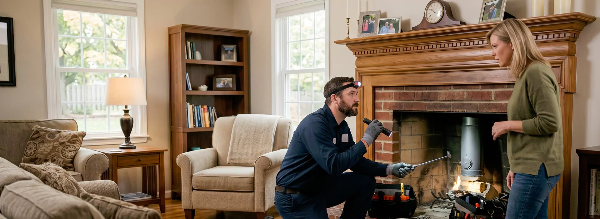 Fireplace Safety Inspection Middletown, NJ