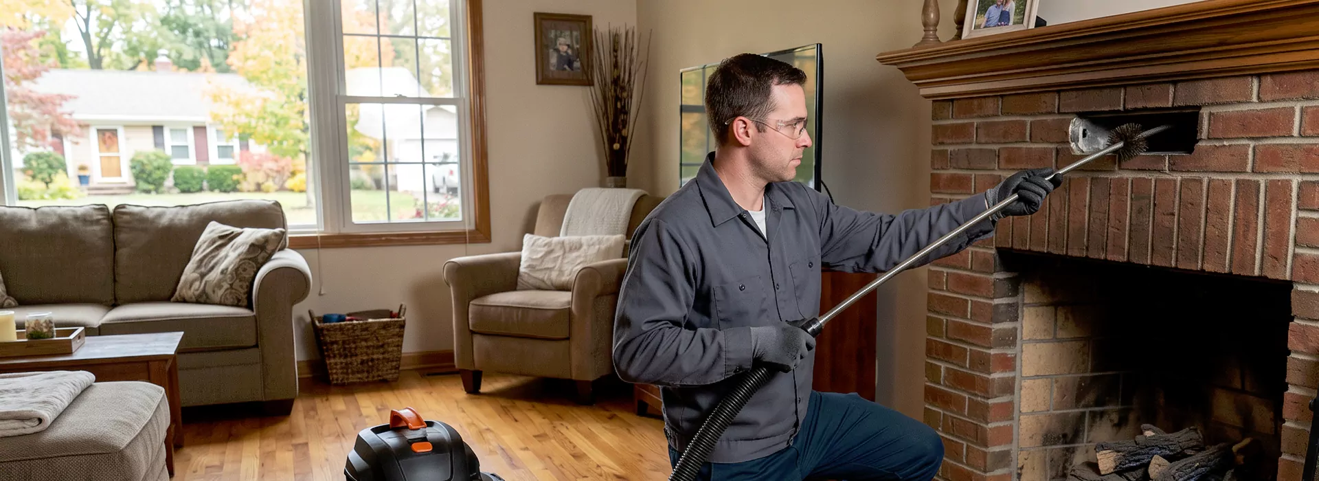 Fireplace Vent Cleaning in Middletown, NJ