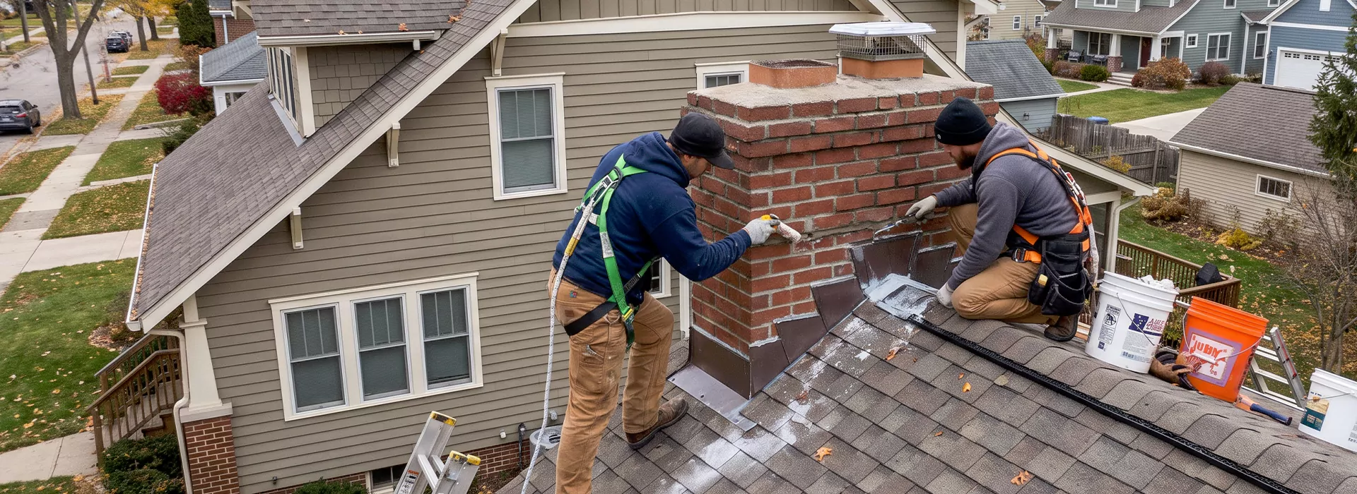 Leaking Chimney Repair in Middletown, NJ