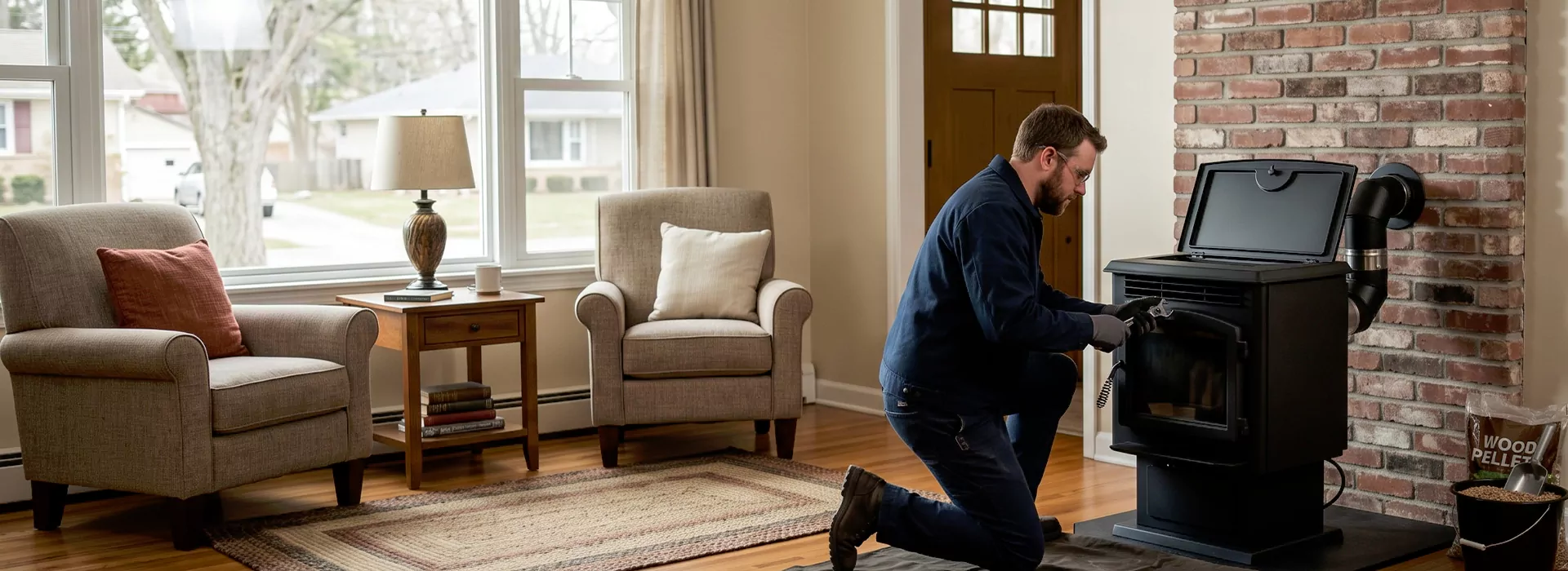 Pellet Fireplace Installation Middletown, NJ
