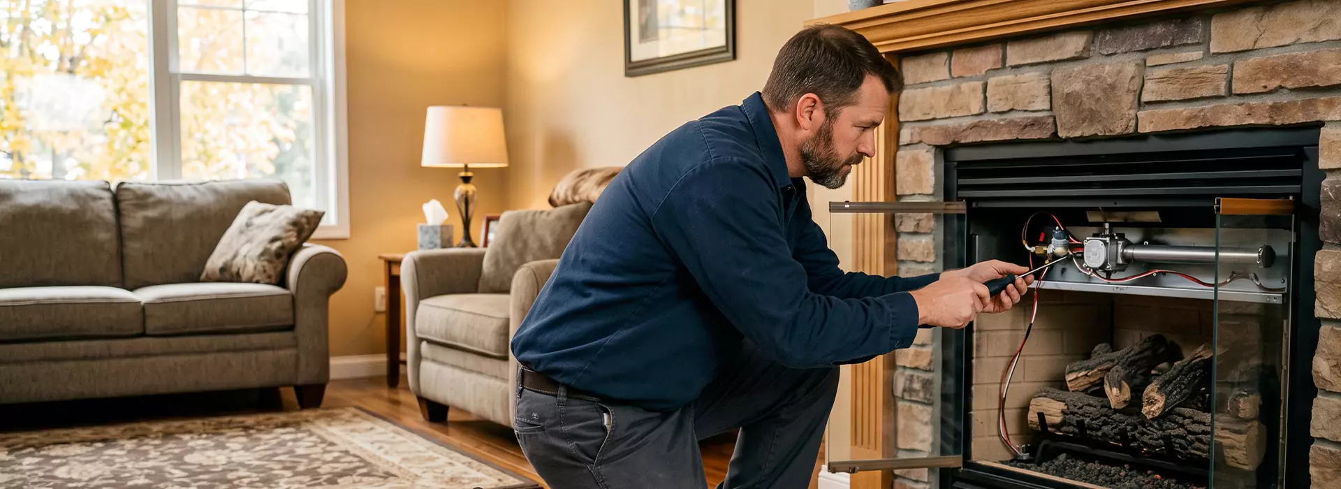 Propane Fireplace Repair in Middletown, NJ
