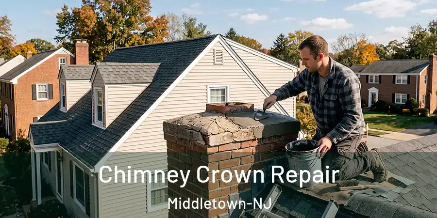 Chimney Crown Repair Middletown-NJ