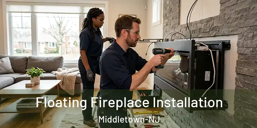  Floating Fireplace Installation Middletown-NJ