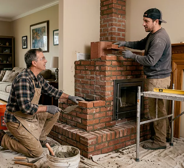 Certified Brick Fireplace Installation Company: Your Local Masonry Fireplace Contractors in Middletown, NJ