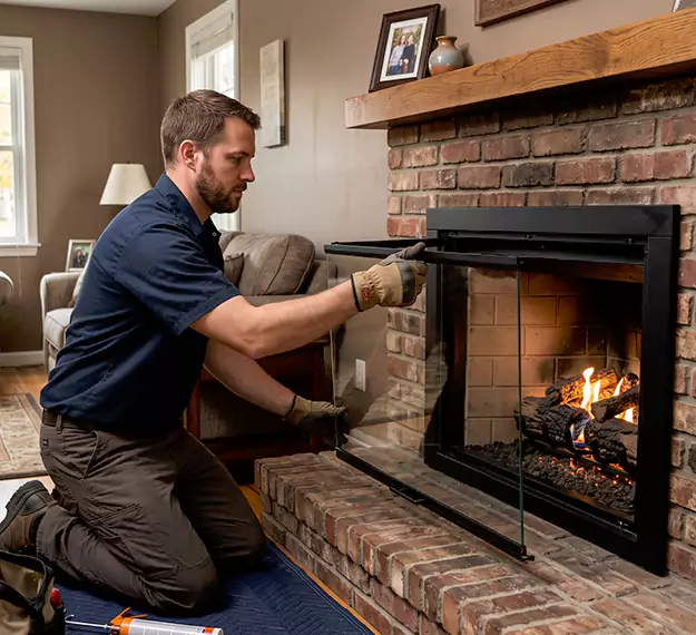 Certified Fireplace Glass Installation Company: Your Local Fireplace Glass Door Installer in Middletown, NJ