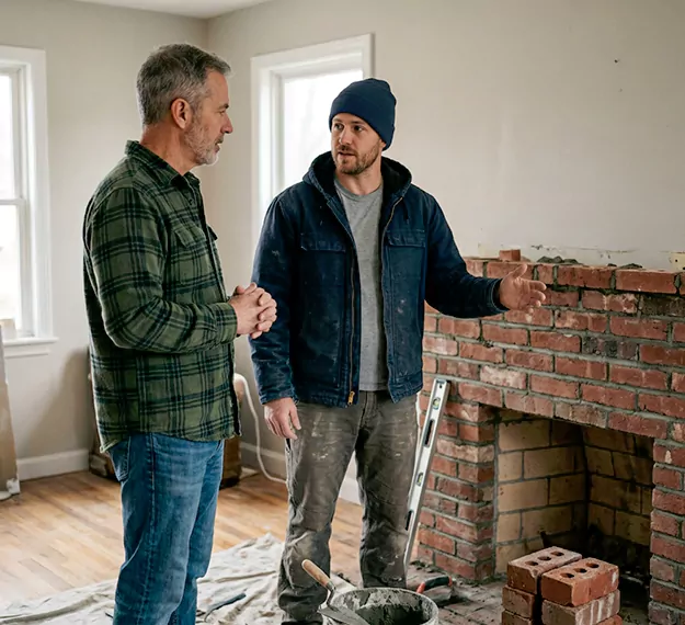 Why Middletown Homeowners Choose Our Brick Fireplace Installation Team?