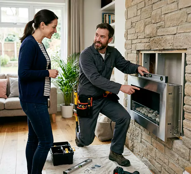 Why Middletown Homeowners Choose Our Ethanol Fireplace Installation Team?