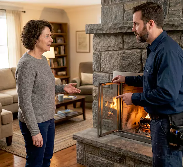 Why Homeowners Choose Our Fireplace Door Installation Team in Middletown, NJ?