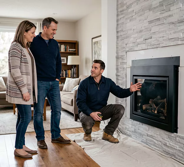 Why Middletown Homeowners Choose Our Fireplace Insert Installation Team?