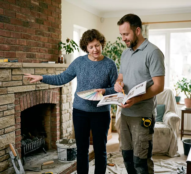 Why Middletown Homeowners Choose Our Fireplace Makeover Team?