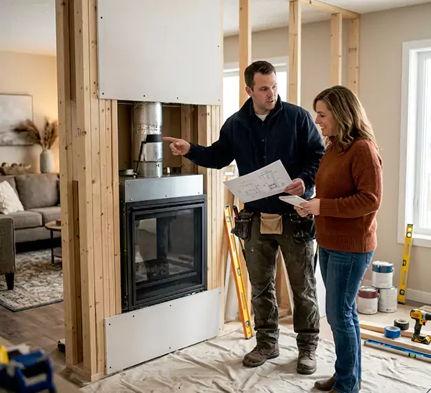 Why Middletown Homeowners Choose Our Prefab Fireplace Installation Team?