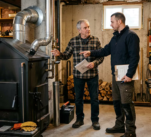 Why Middletown Homeowners Choose Our Wood Furnace Installation Team?