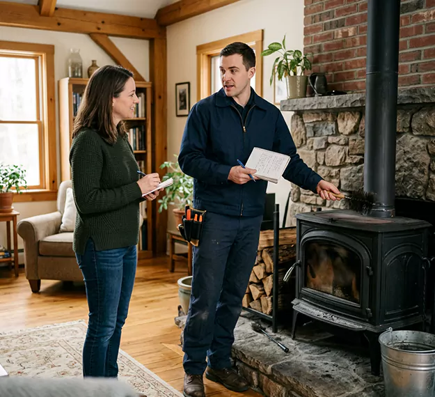 Why Middletown Homeowners Choose Our Wood Stove Cleaning Team?
