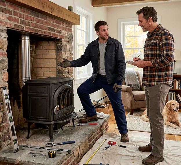 Why Middletown Homeowners Choose Our Wood Stove Installation Team?