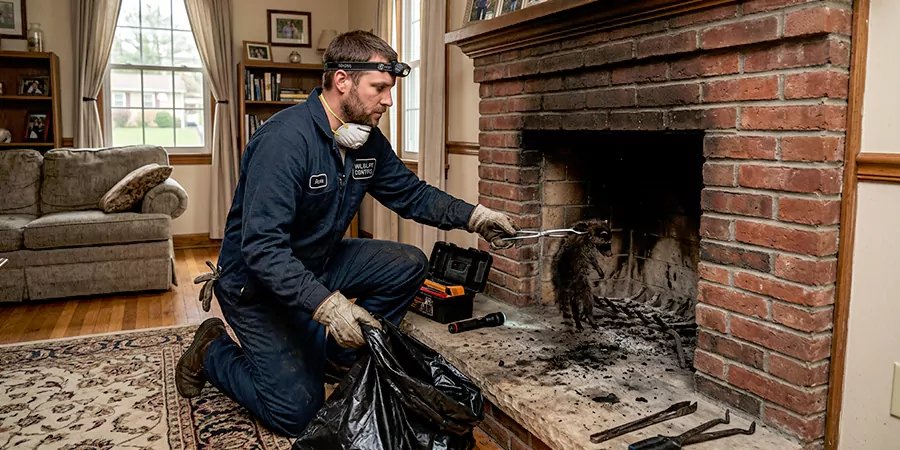 Dead Animal in Fireplace Removal Middletown