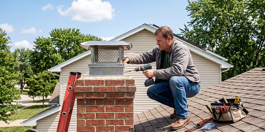Chimney Top Cover Installation Middletown