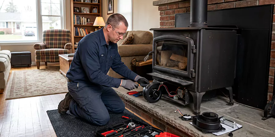 Wood Stove and Gas Fireplace Fan Repair Middletown