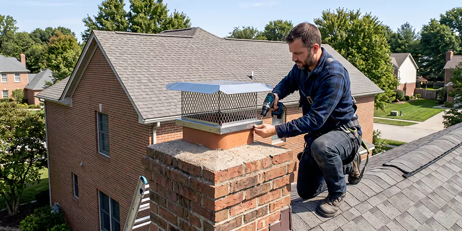 Masonry Chimney Spark Arrestor Installation Middletown