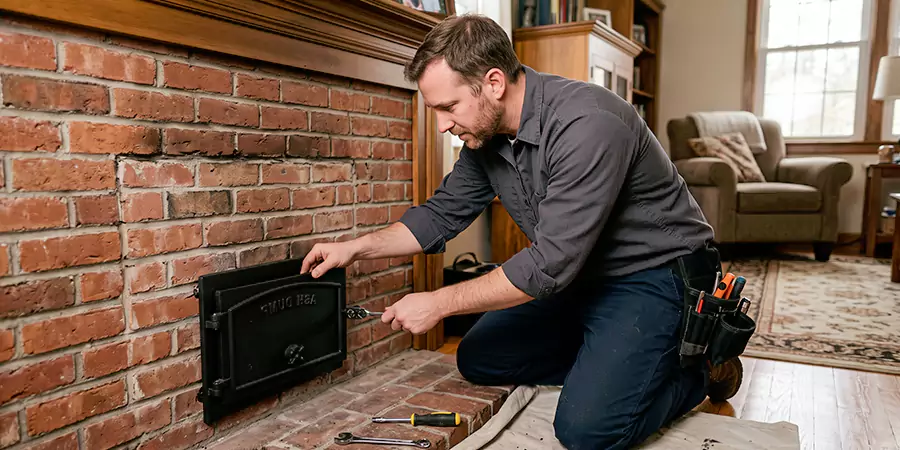 Fireplace Ash Dump Door Installation Middletown