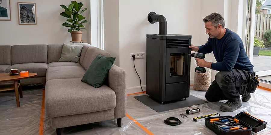Fireplace Surround and Wall Installation Middletown