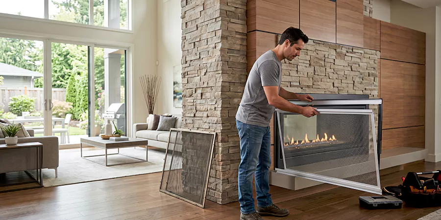 Fireplace Insert Screen Replacement Middletown