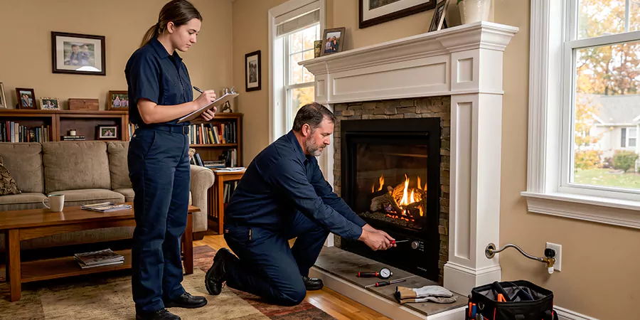 Fireplace Gas Line and Hookup Middletown