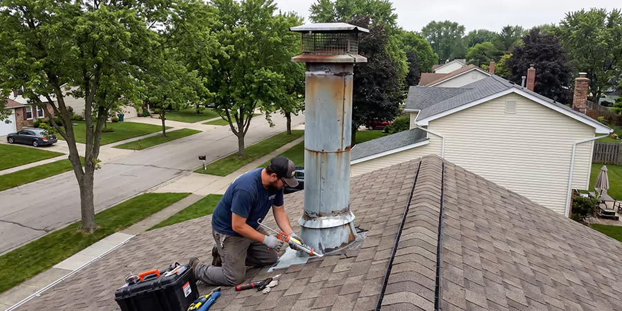 Stone, Stucco, and Metal Chimney Leak Repair Middletown