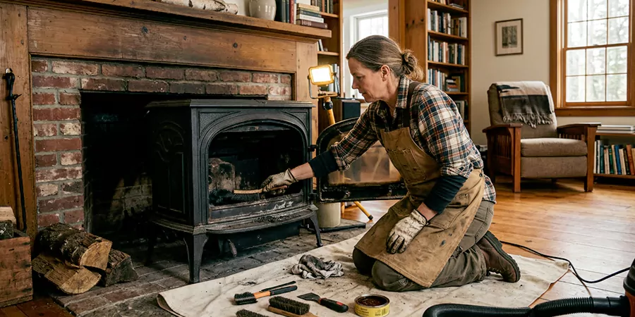 Wood Stove Restoration Middletown